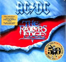 AC/DC  THE RAZORS EDGE - GOLD COLOURED VINYL LP " NEW, SEALED "