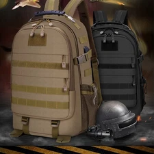 40L Military Tactical Backpack Large USB Molle Army Rucksack Assault Pack Bag