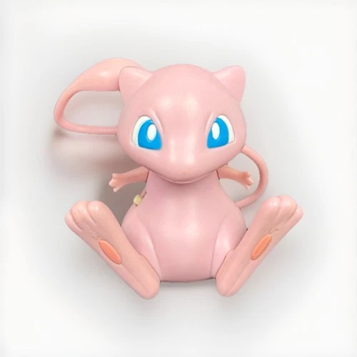 Vintage 1998 Pokémon Talking Mew Figure #151 Collectible Toy - RARE TESTED