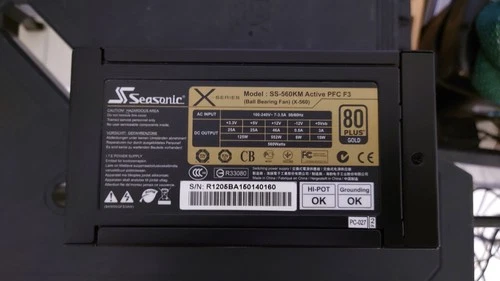 Seasonic PSU X series 560W