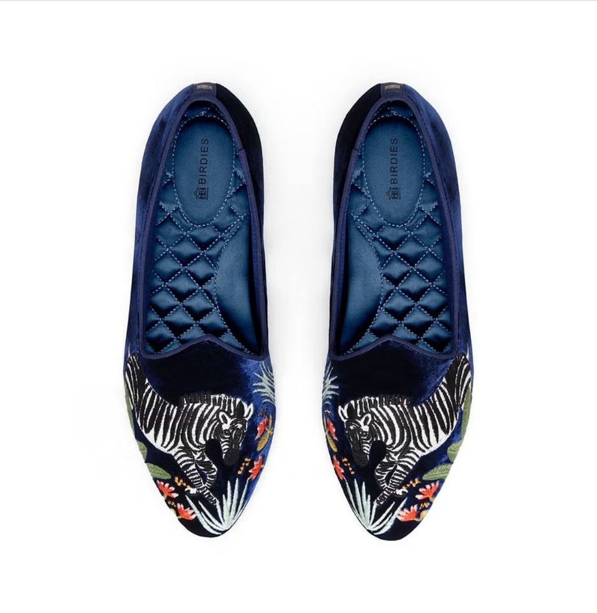 Birdies The Heron Navy Loafers
