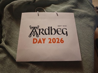Ardbeg Day 2026 Tasche   Exklusives Sammlerstück für Ardbeg-Fans