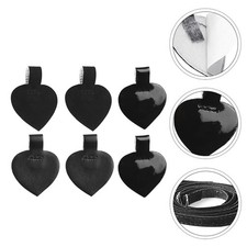 6 Pairs of Anti-wear High Heels Protective Shoe Pad Strap Anti- Heel Pads