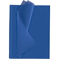 Bulk Blue Tissue Paper for Gift Wrapping Bags 20x14 Inch Sheets Party Decor DIY