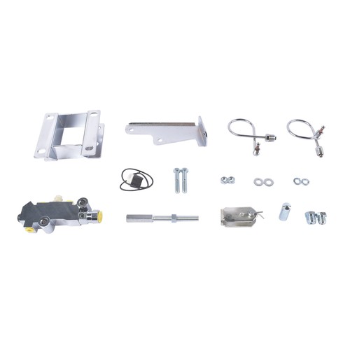 7" Dual Power Booster Master Cylinder Disc/Drum Kit for Chevy Bel Air 1955-1957 - Foto 10 di 12
