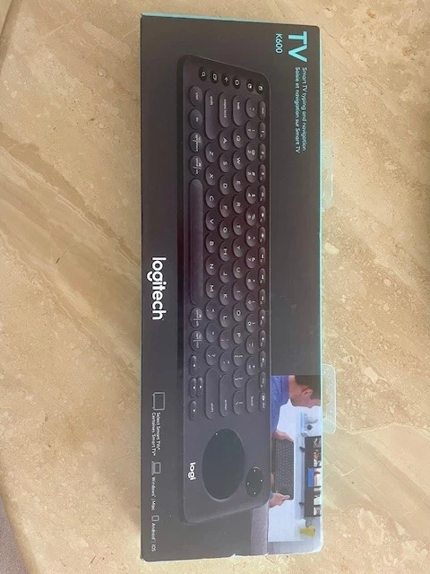 NEW SEALED BOX Logitech K600 Wireless TV Keyboard with Integrated Touchpad - Image 4 of 4