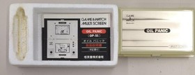 Nintendo Game Watch Oil Panic Handheld Console Used