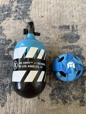 HK Army Carbon Fiber Paintball Air Tank 68 Ci 4500 PSI