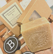 Gentle Goat Milk  Oat Baby Soap  Shampoo Bar   Natural, Moisturizing, Handmade