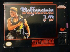 Wolfenstein 3D SNES Complete CIB Box Manual I...