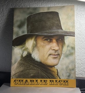 VTG 1970'S CHARLIE RICH SOUVENIR CONCERT PROGRAM