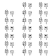 20 Pairs AA AAA Batteries Metal Battery Spring Contact Plate Replacement for Rem