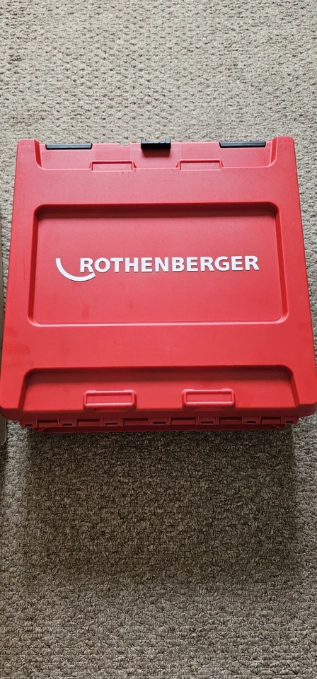 Rothenberger SUPER CUT Hand Ratchet Threader Set (1/2"-2" bspt) 070892X - Image 4 of 4