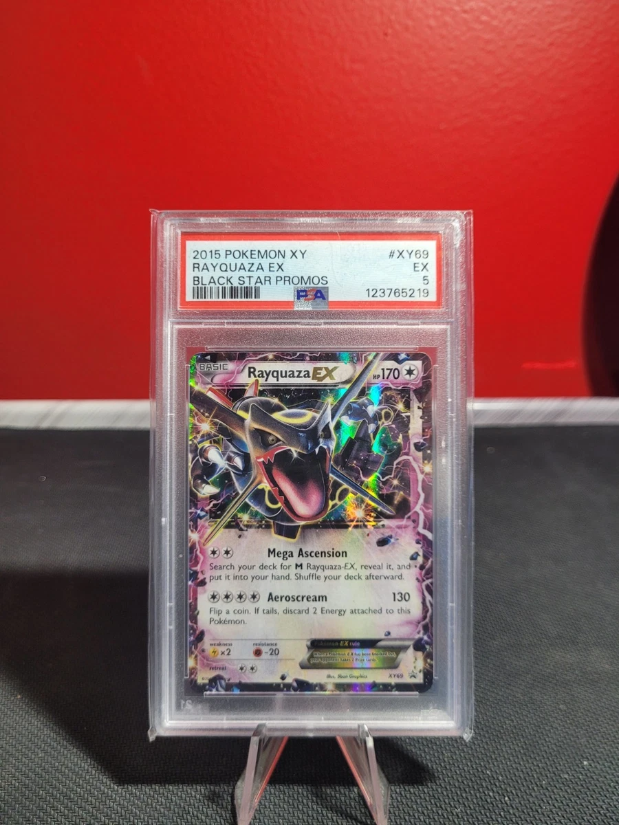 Preços baixos em Rayquaza Pokémon TCG Autenticador Esportivo