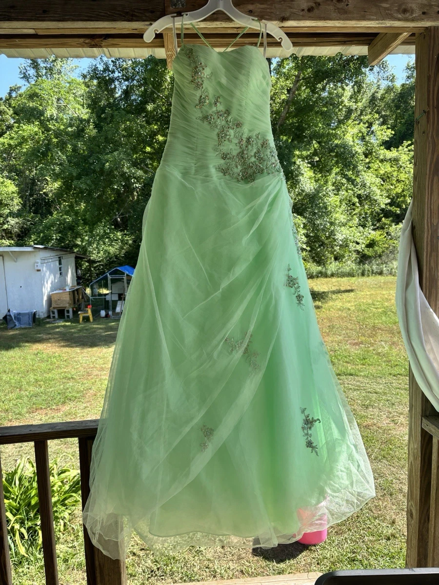 Tulle Green Bridesmaid Dresses for sale | eBay
