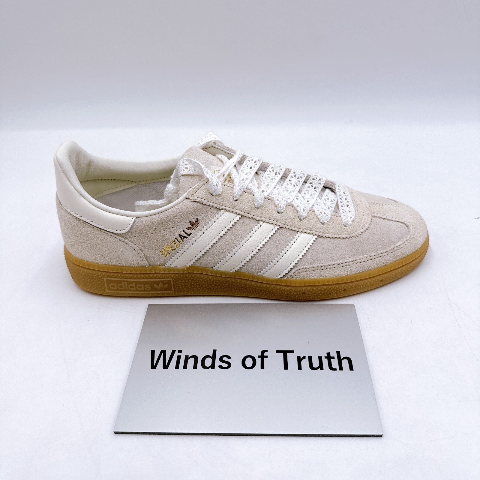 adidas Originals Handball Spezial  JP6687 Cream White Off White Women's US5-13 image 3