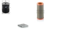 Inspektionspaket Filtersatz L MANN-FILTER Anschraubfilter Aktivkohlefilter 16V