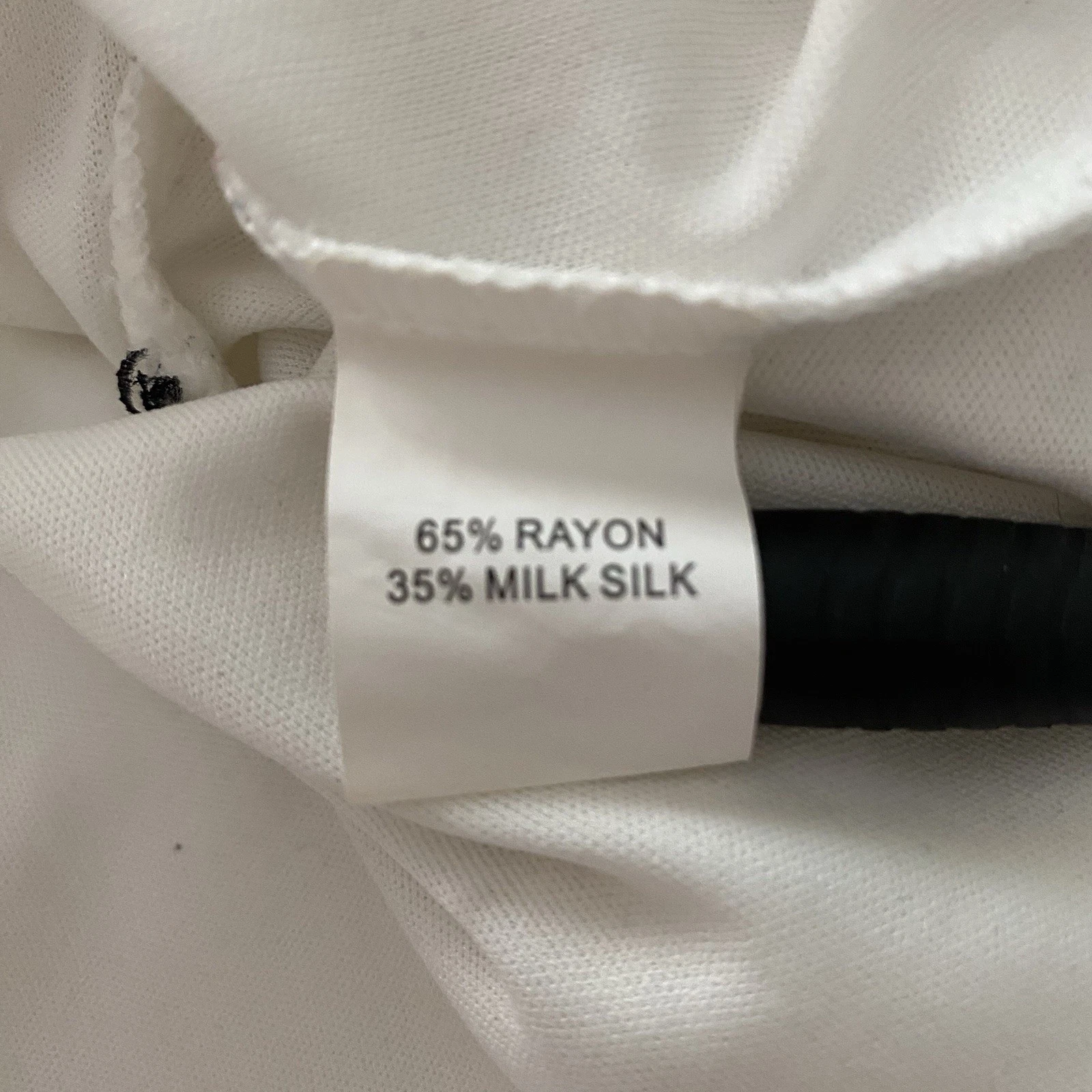 OFF WHITE Vivid Importers of NY prendisole donna bianco all'uncinetto e garza taglia M spalle scoperte