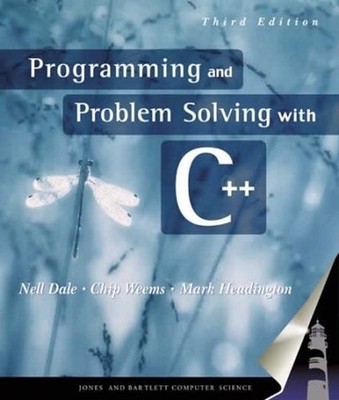 Programming and Problem Solving with C++ Paperback