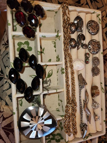 Eclectic Lot Of Vintage to Now Sterling Jewelry Cameo Etc #395 - Picture 1 of 18