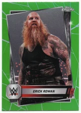 2025 Topps Chrome WWE Erick Rowan Green Refractor /99 RAW