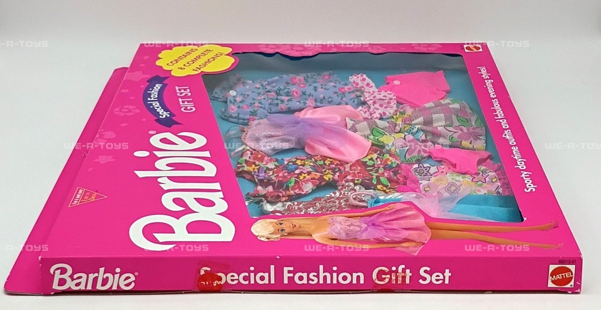 Barbie Special Fashion Gift Set-8 Complete Fashion Outfits 1995