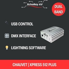 Chauvet DJ Xpress 512 Plus DMX USB Lighting Controller Interface