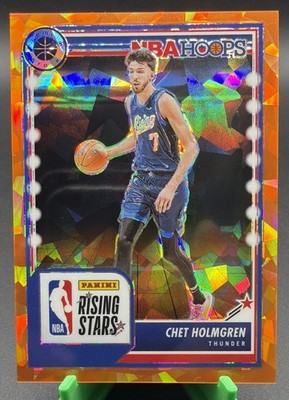 2023-24 Panini Nba Hoops Premium Stock - Rising Stars Chet Holmgren #293 Orange