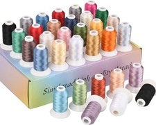 32 Madeira Colors Polyester Embroidery Machine Thread Kit 500M 550Y Similar