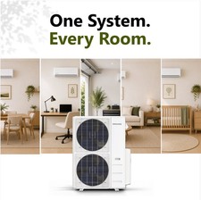 MRCOOL 5 Zone Mini Split AC Ductless Heat Pum...