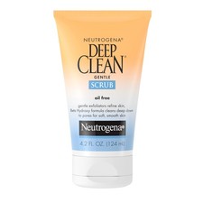 Neutrogena Deep Clean Gentle Daily Facial Scrub, 4.2 Fl Oz Pack of 1 , Red
