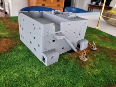 Wargaming Terrain Tarawa Japanese Command Bunker Various Scales Historical Warg