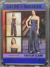 2025 Panini Caitlin Clark Chronicles - Dress For Success - #66 Blue /199