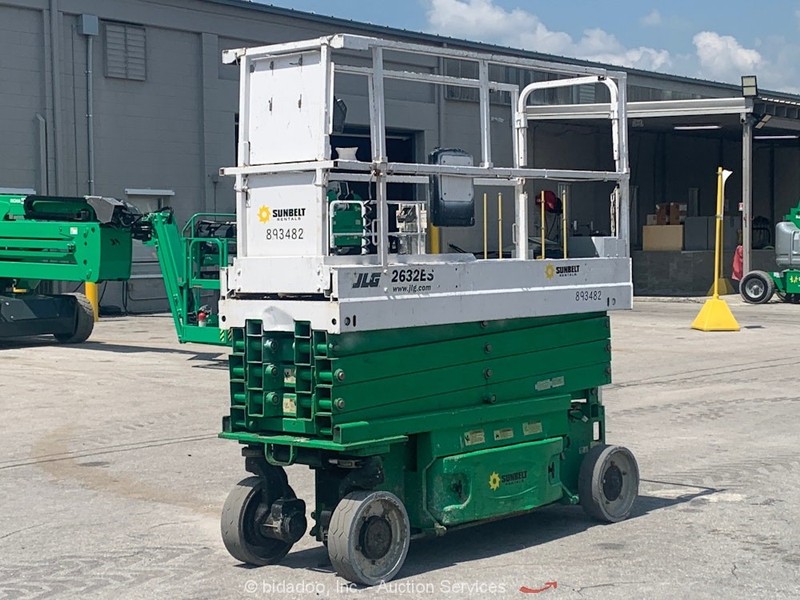 2016 JLG 2632ES 26' Electric Scissor Lift Man Aerial Platform Manlift bidadoo