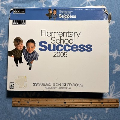 Topics Elementary School Success 2005 PC Software - 13 CD-ROM Set - Grades 1-6