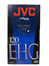 NEW SEALED - JVC T120 EHG Extra High Grade Videotape VHS Tape Library Master