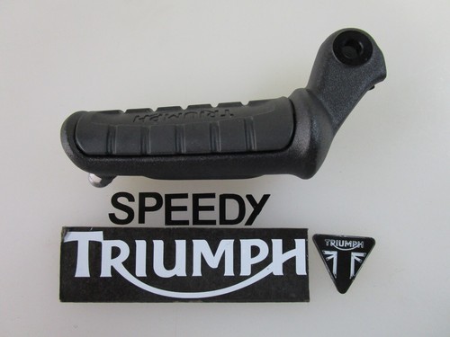 TRIUMPH BONNEVILLE BOBBER BONNEVILLE T120 T100 BLACK RH FRONT FOOTREST T2081833
