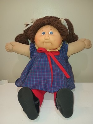 Vintage Cabbage Patch Kids Doll 1982 Black Signature Xavier Roberts