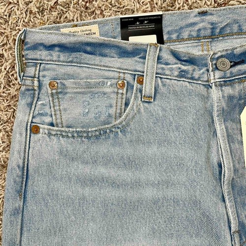 Jean homme Levi’s 501 original patchwork vieilli bleu clair taille 34x30 (neuf) - Photo 7/24