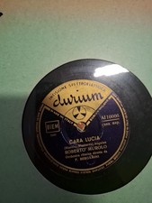 Vinile 78giri Durium ROBERTO MUROLO " CARA LUCIA- L'IMPIEGATO"