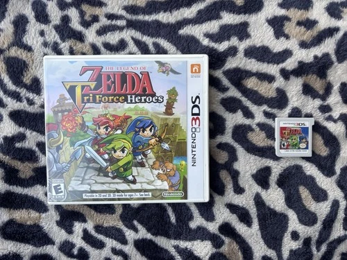 The Legend of Zelda: Tri Force Heroes – Nintendo 3DS – Complete CIB – Tested