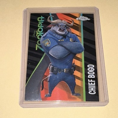 Chief Bogo 2025 Topps Chrome Disney Zootopia Insert Card-#ZI-2 Zootopia