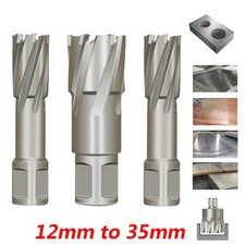 Carbide Annular Drill Magnetic Drill Hole Cutter Bit For Steel Metal ∅12mm-35mm