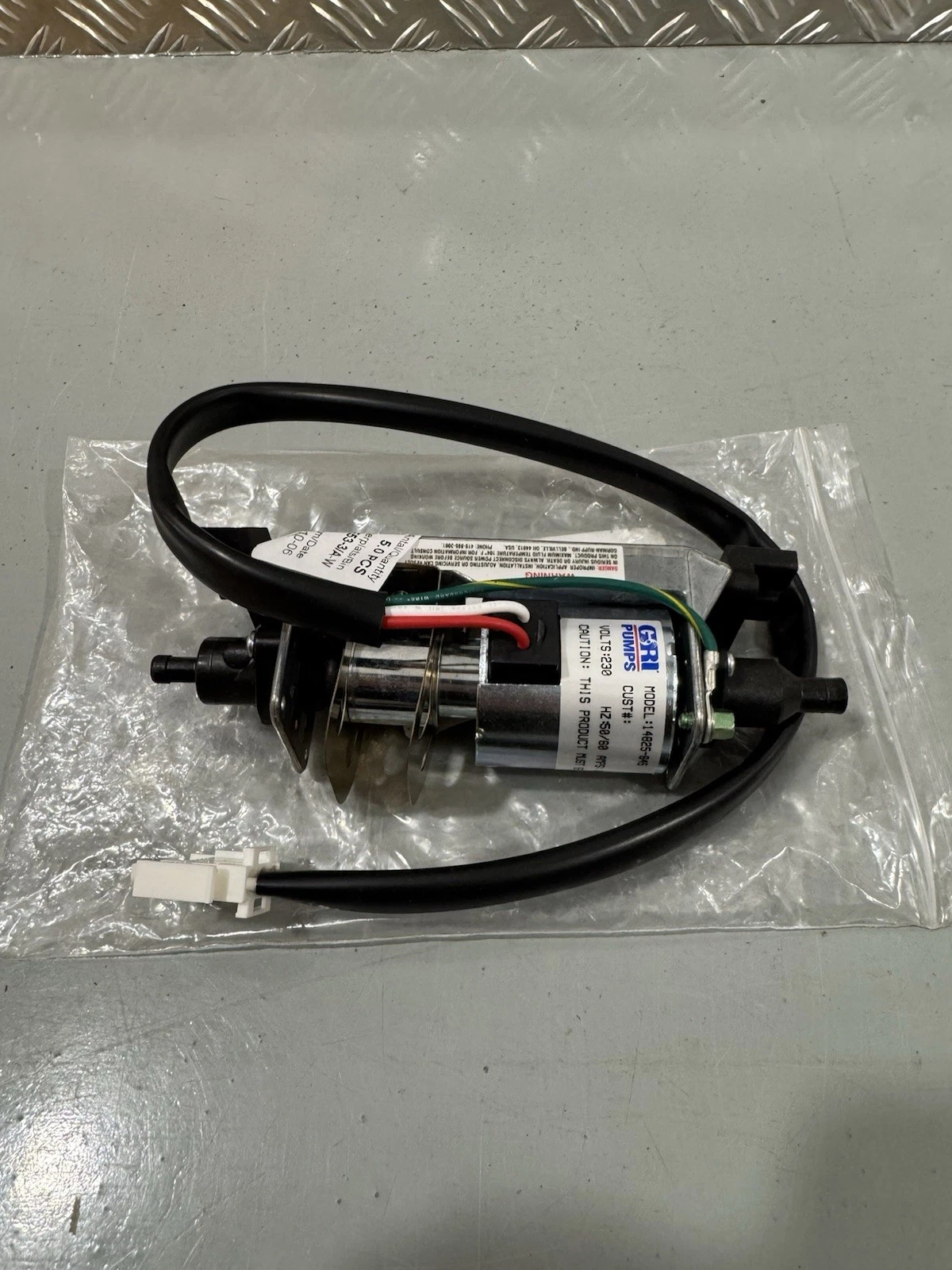 First Choice Wexiodisk Detergent Pump - WD716.0501 Brand New 3