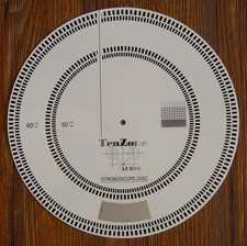 Functional Test Chart for Garrard, Thorens, turntables