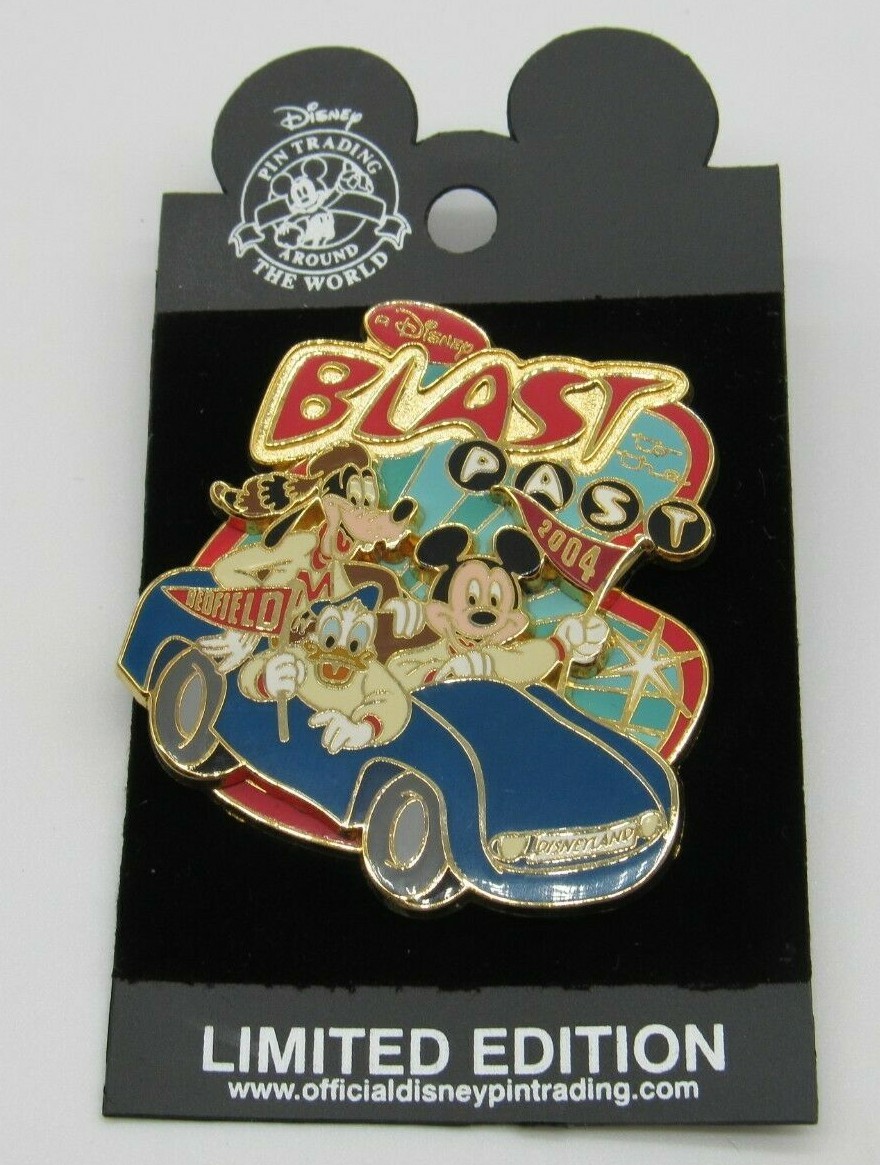 Disney WDAC WDCC 2004 Blast to the Past Logo Pin Get Pinned