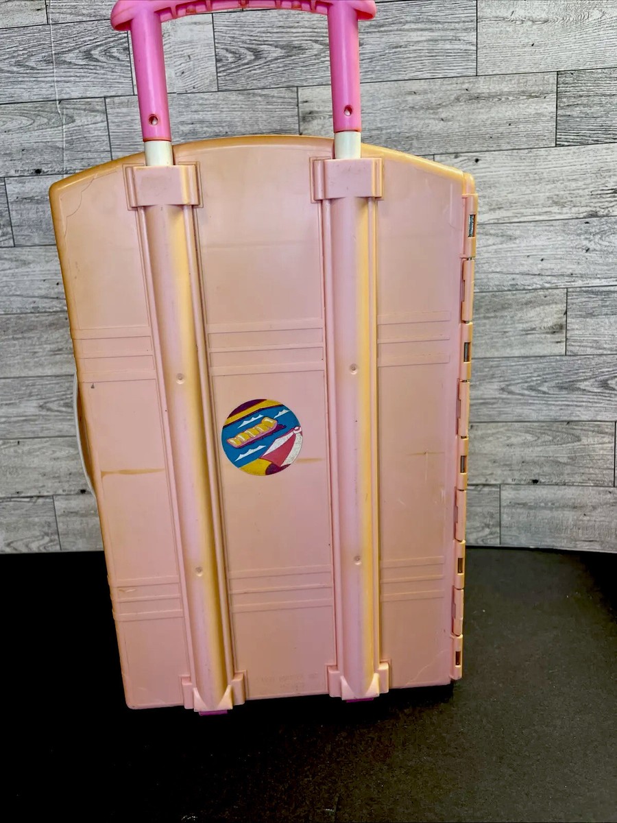 Valise De Voyage Barbie Travelin' House Mattel 1995, Vintage, Incomplète