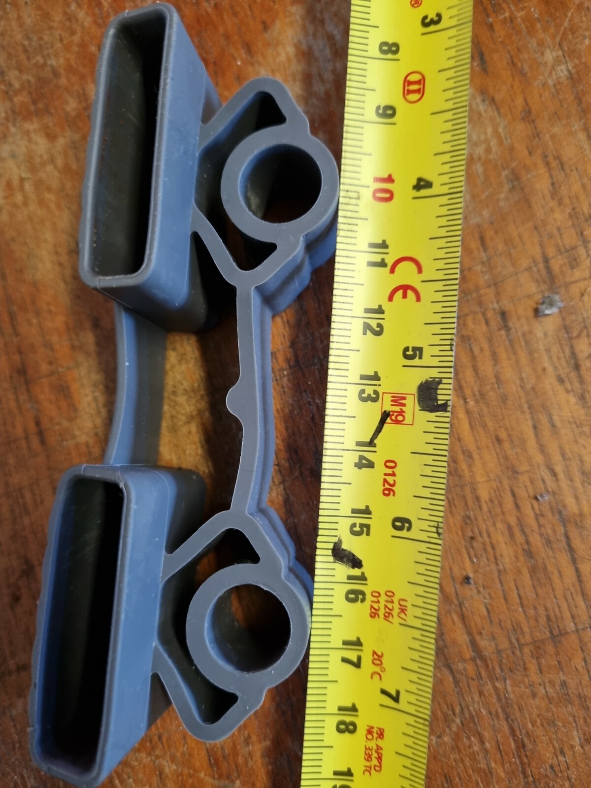 Pair of Twin Rubber Slat Holders for the Bed Slats 35mm x 8mm Slots