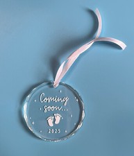 Coming Soon... 2025 Expecting Baby Ornament