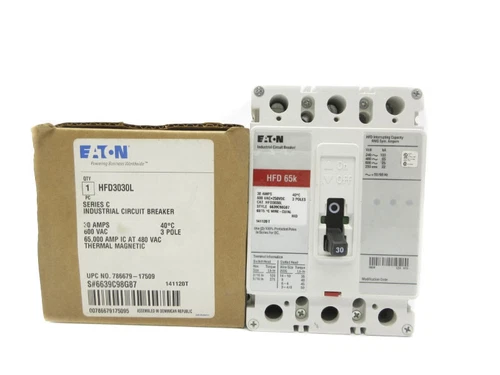 EATON HFD3030L SER. C 600VAC 30A NSMP
